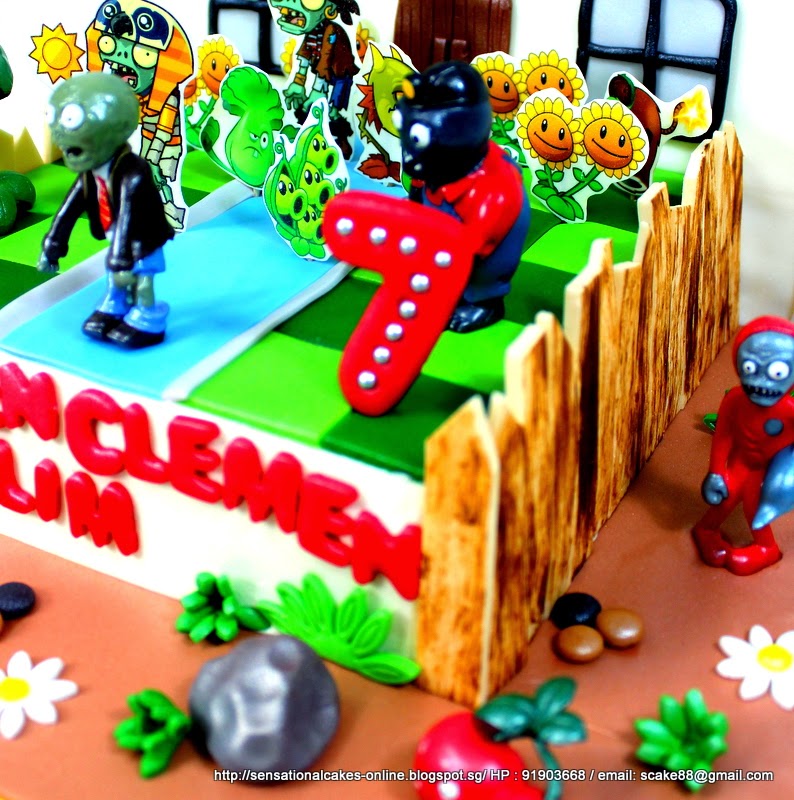 The Sensational Cakes PVZ 2 CAKE SINGAPORE / PLANTS VS