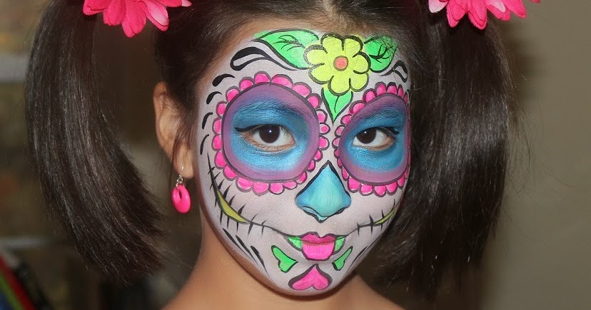 Paint Savvy parties, events and entertainment: Face Painted Day of Dead ...