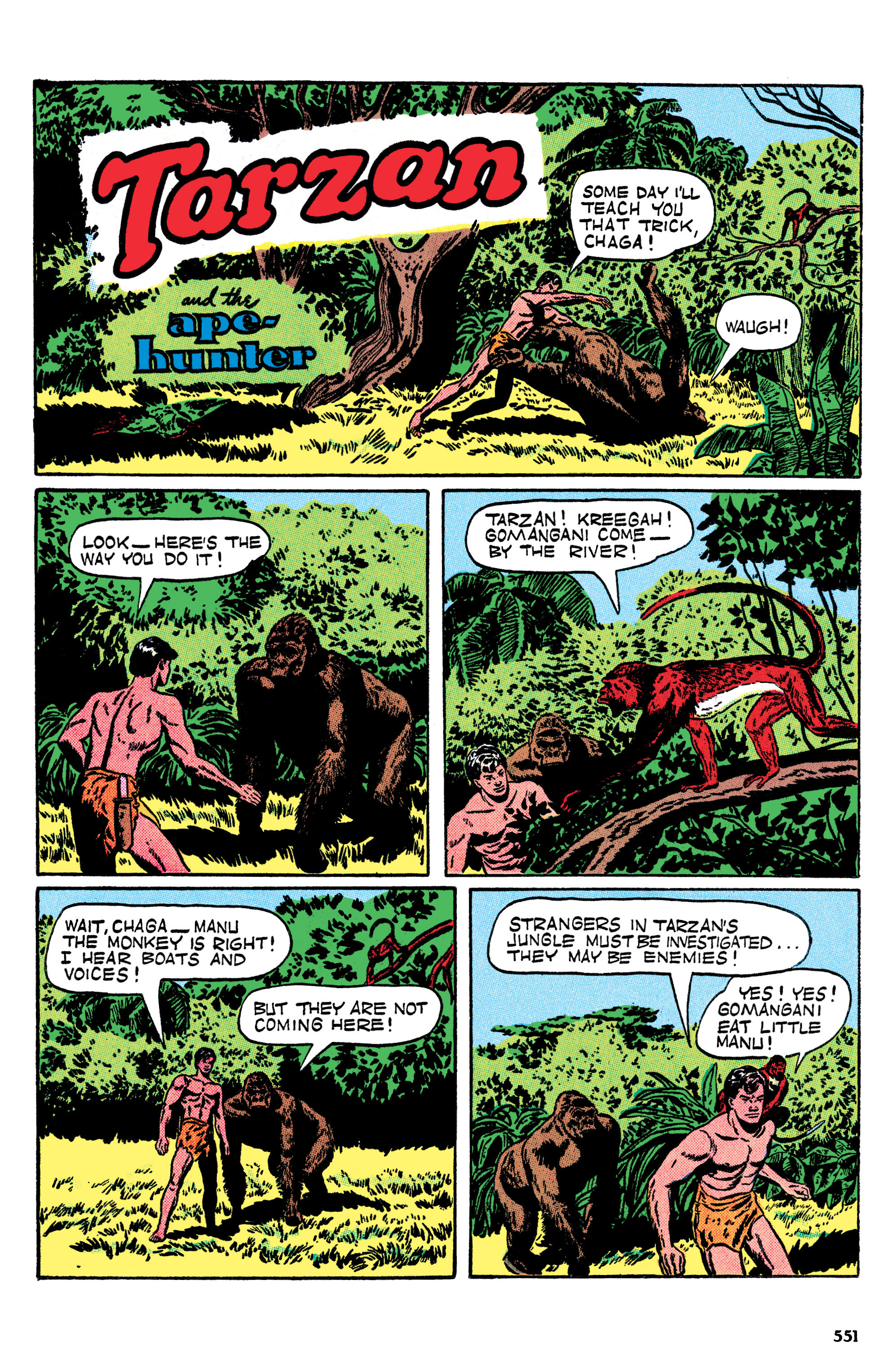 Read online Edgar Rice Burroughs Tarzan: The Jesse Marsh Years Omnibus comic -  Issue # TPB (Part 6) - 53
