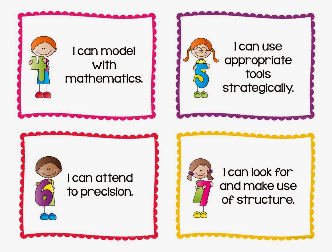 Elementary Math Practice Standards CCSS creative classroom tools