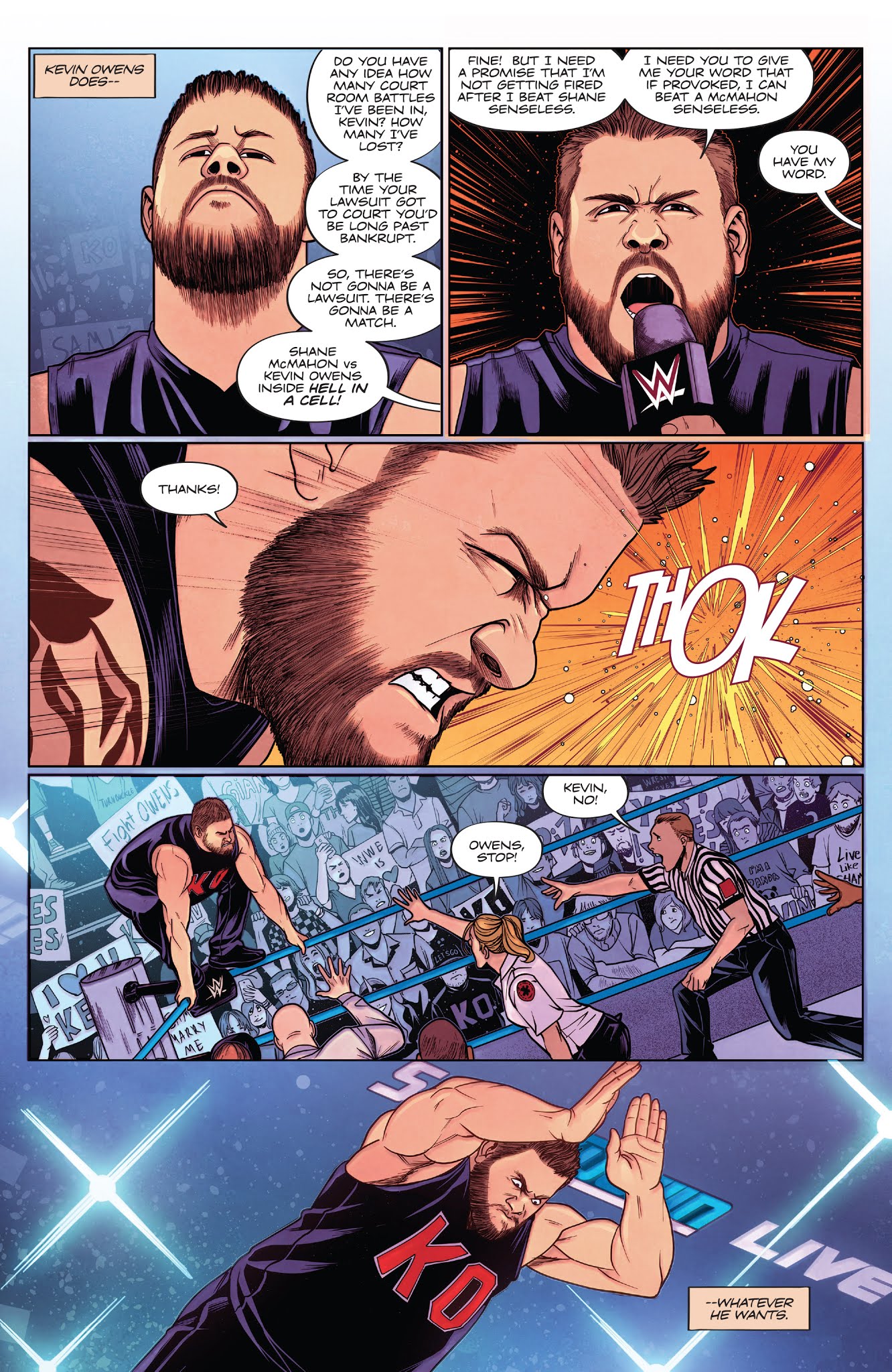Read online WWE comic -  Issue #18 - 13