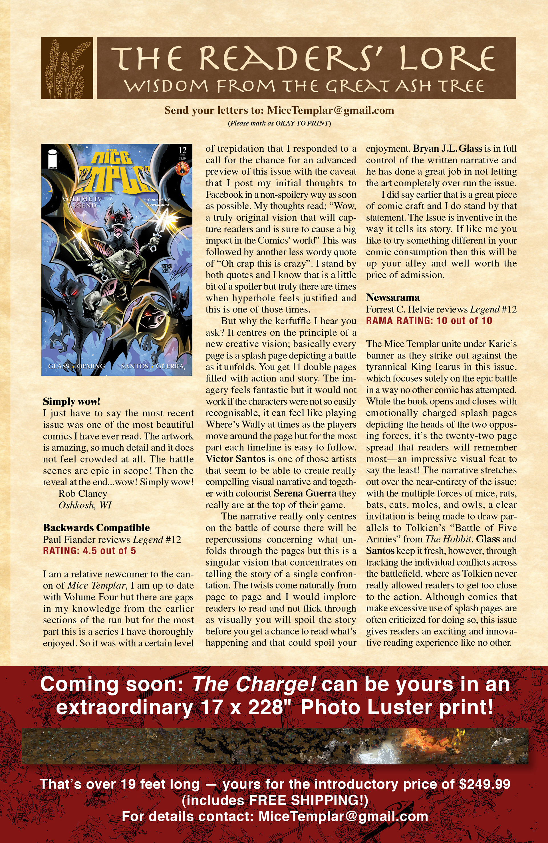 Read online The Mice Templar Volume 4: Legend comic -  Issue #13 - 25