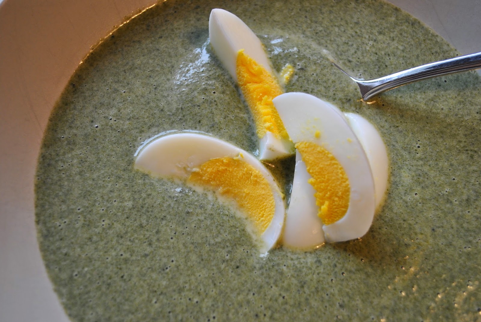 Bare enda en matblogg...: Spinatsuppe