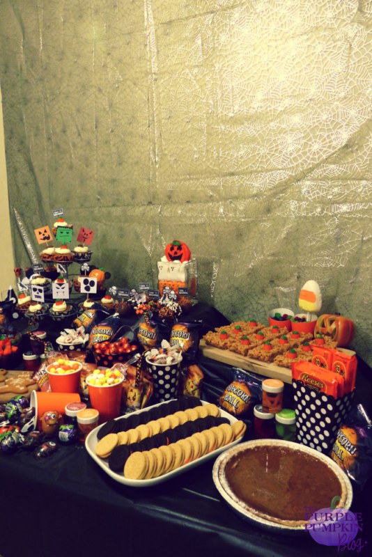 #Halloween Dessert + Candy Buffet #Halloween Dessert + Candy Buffet