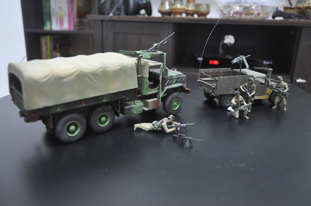 Syark Defence Force SDF 1 35 ITALERI US ARMY M923 A1 BigFoot