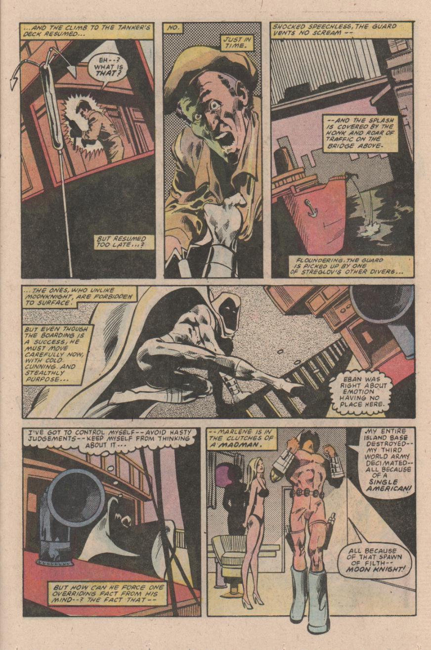 Read online Moon Knight (1980) comic -  Issue #20 - 10