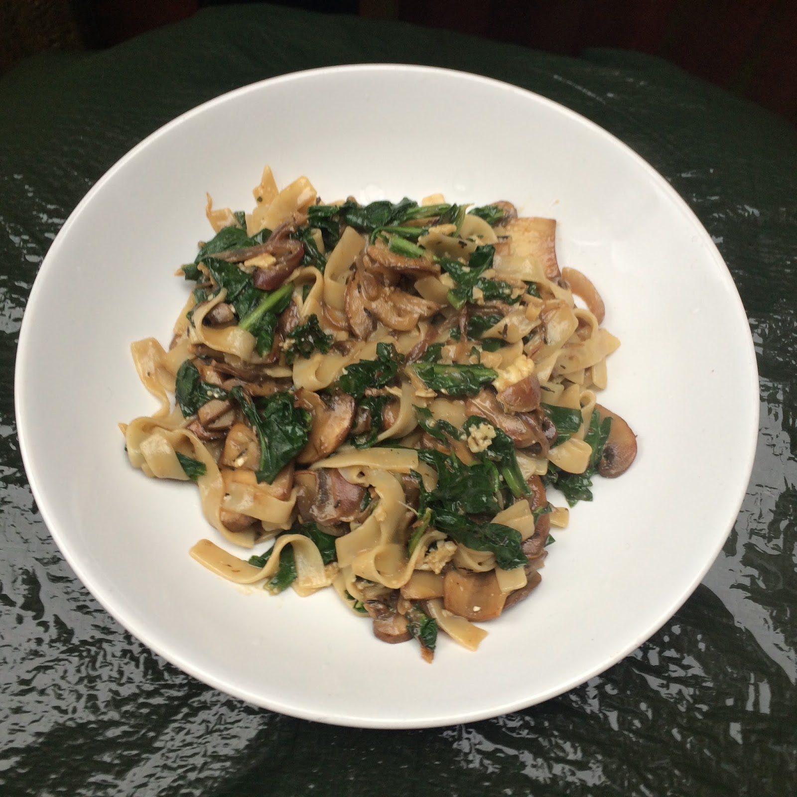 Lemon and Cheese Secret Recipe Club Mushroom and Camembert Pasta