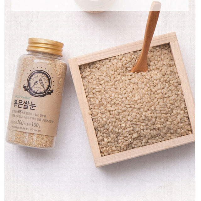 Roasted Brown Rice Embryo Bud 100g Nutritious Healthy Dietary Supplement 