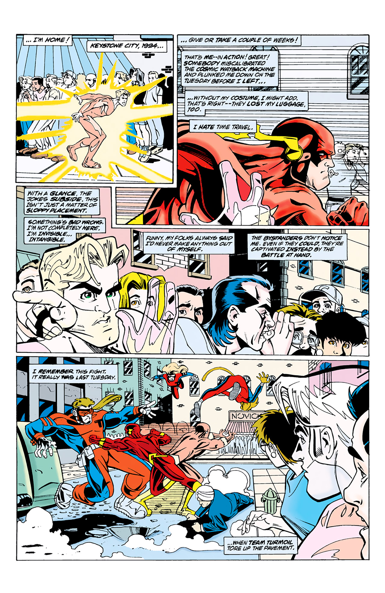 Read online The Flash (1987) comic -  Issue #0 - 5