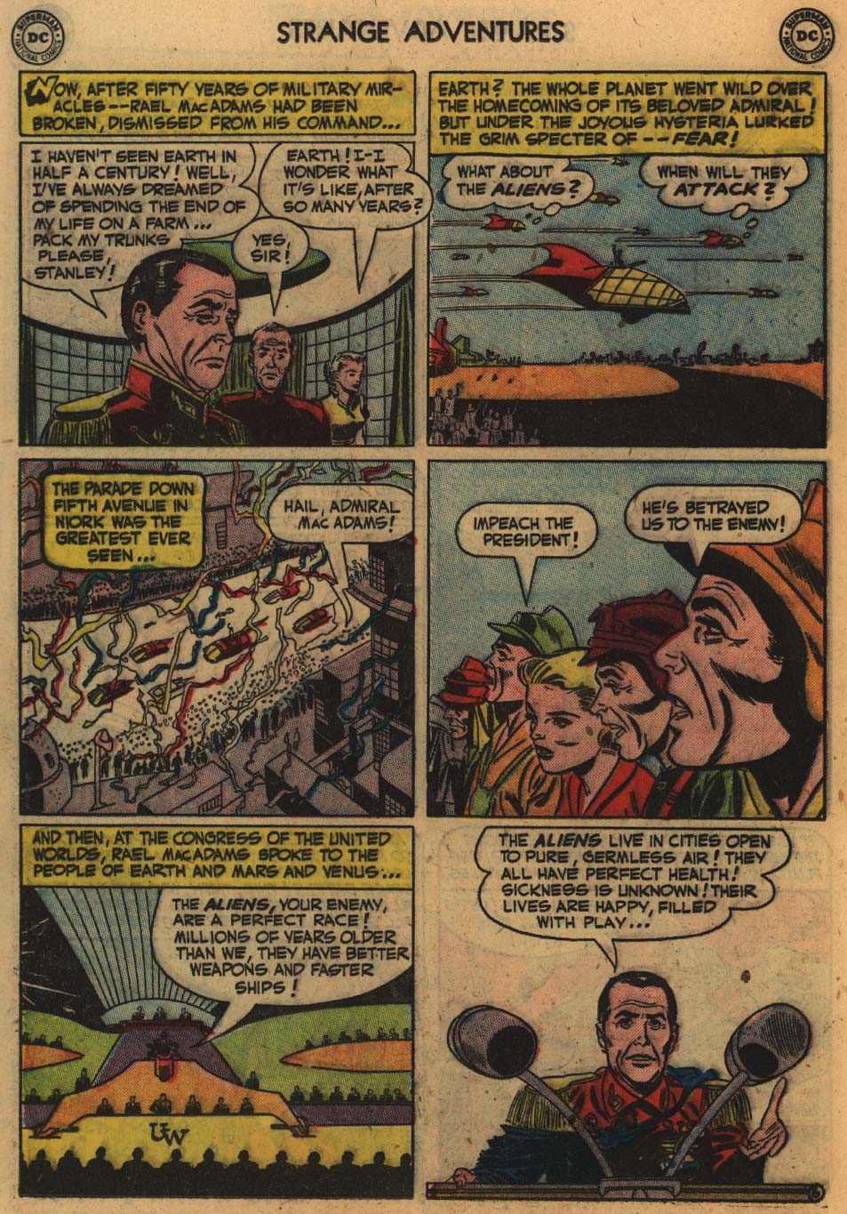 Read online Strange Adventures (1950) comic -  Issue #14 - 20