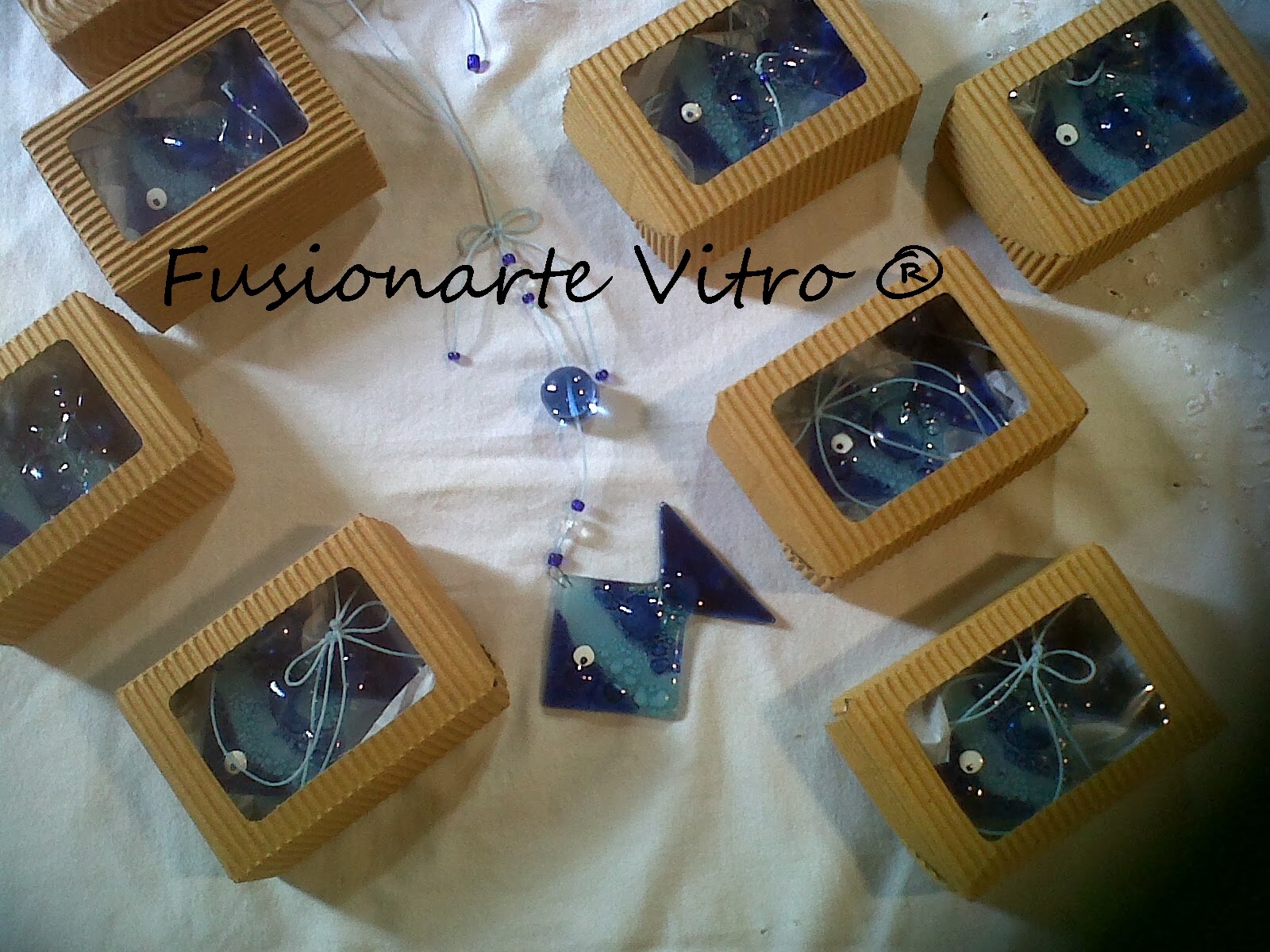 Fusionarte-Vitro ®: Peces Colgantes....
