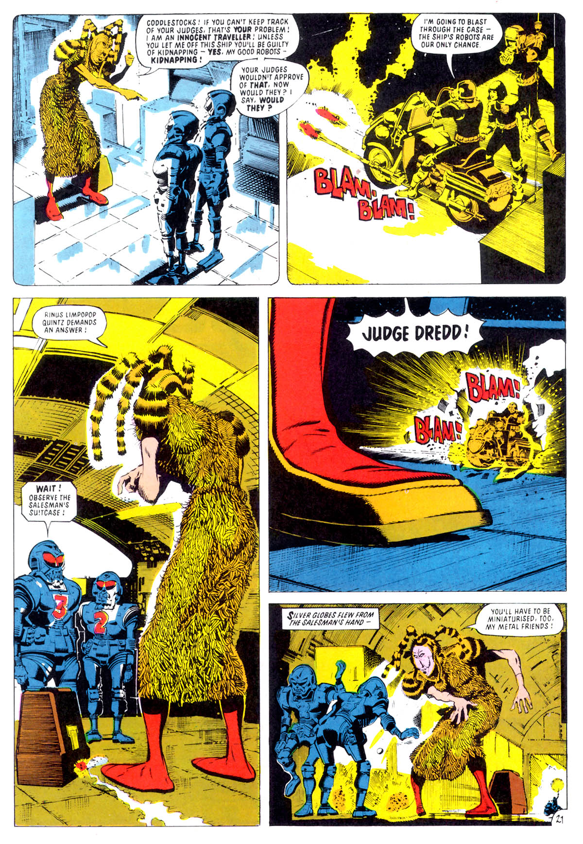 Read online Judge Dredd: The Complete Case Files comic -  Issue # TPB 4 - 110