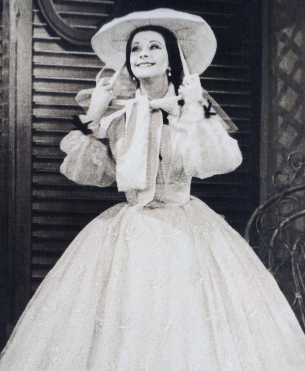 Vivien Leigh para a peça A Dama das Camélias