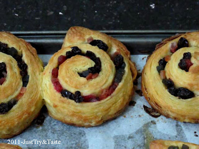 Obsesi Roti 2: Pain au  Raisin (Roti Gulung Kismis) JTT