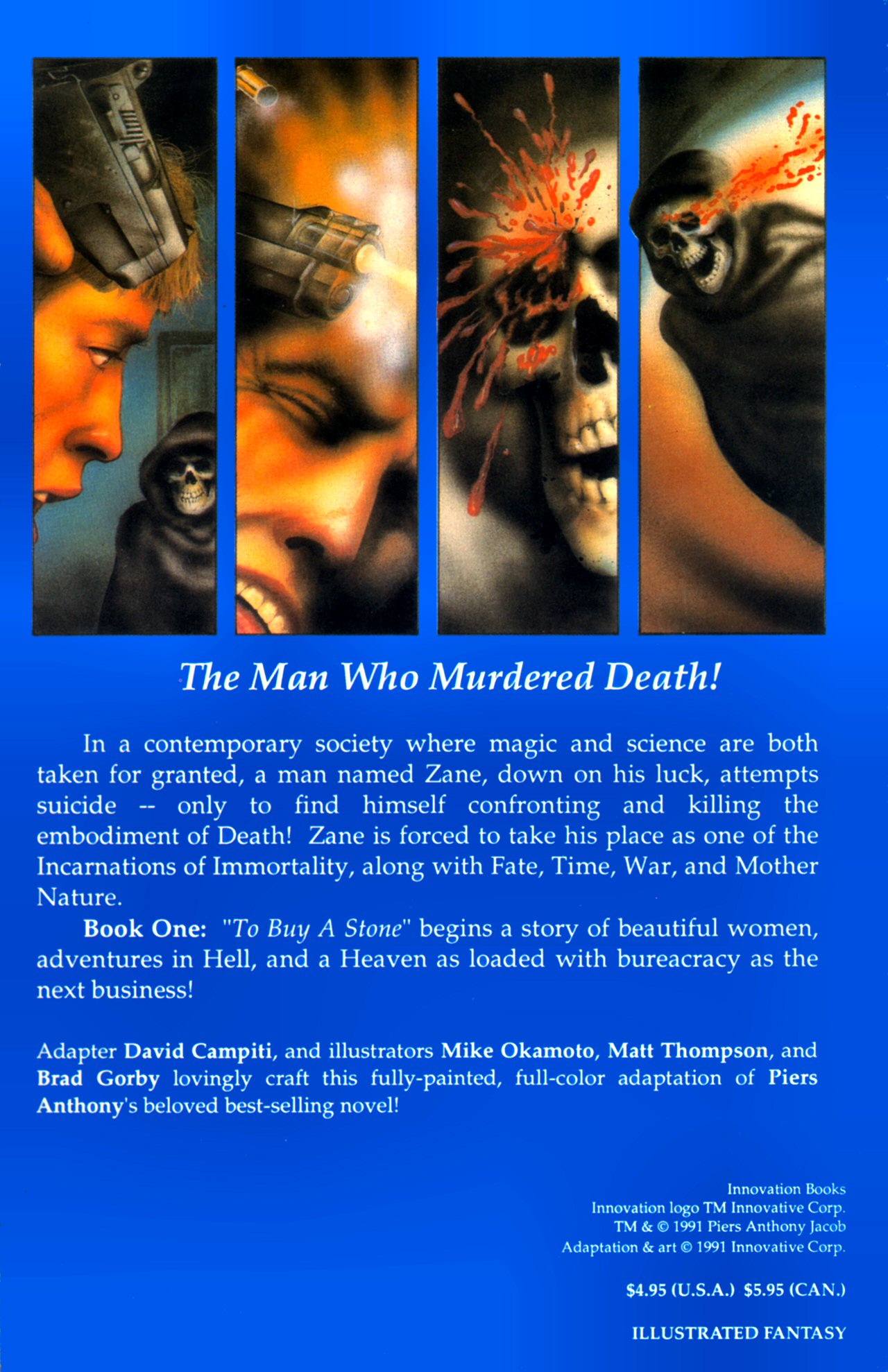 Read online Piers Anthony's Incarnations of Immortality: On A Pale Horse comic -  Issue #1 - 4