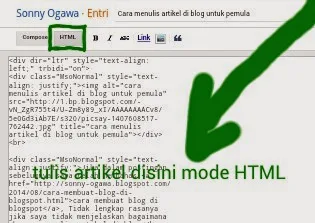 cara menulis artikel di blog untuk pemula