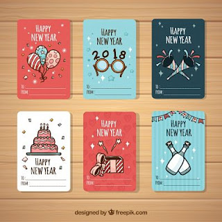 Tarjetas y postales de Feliz Año Nuevo 2018 para enviar por celular