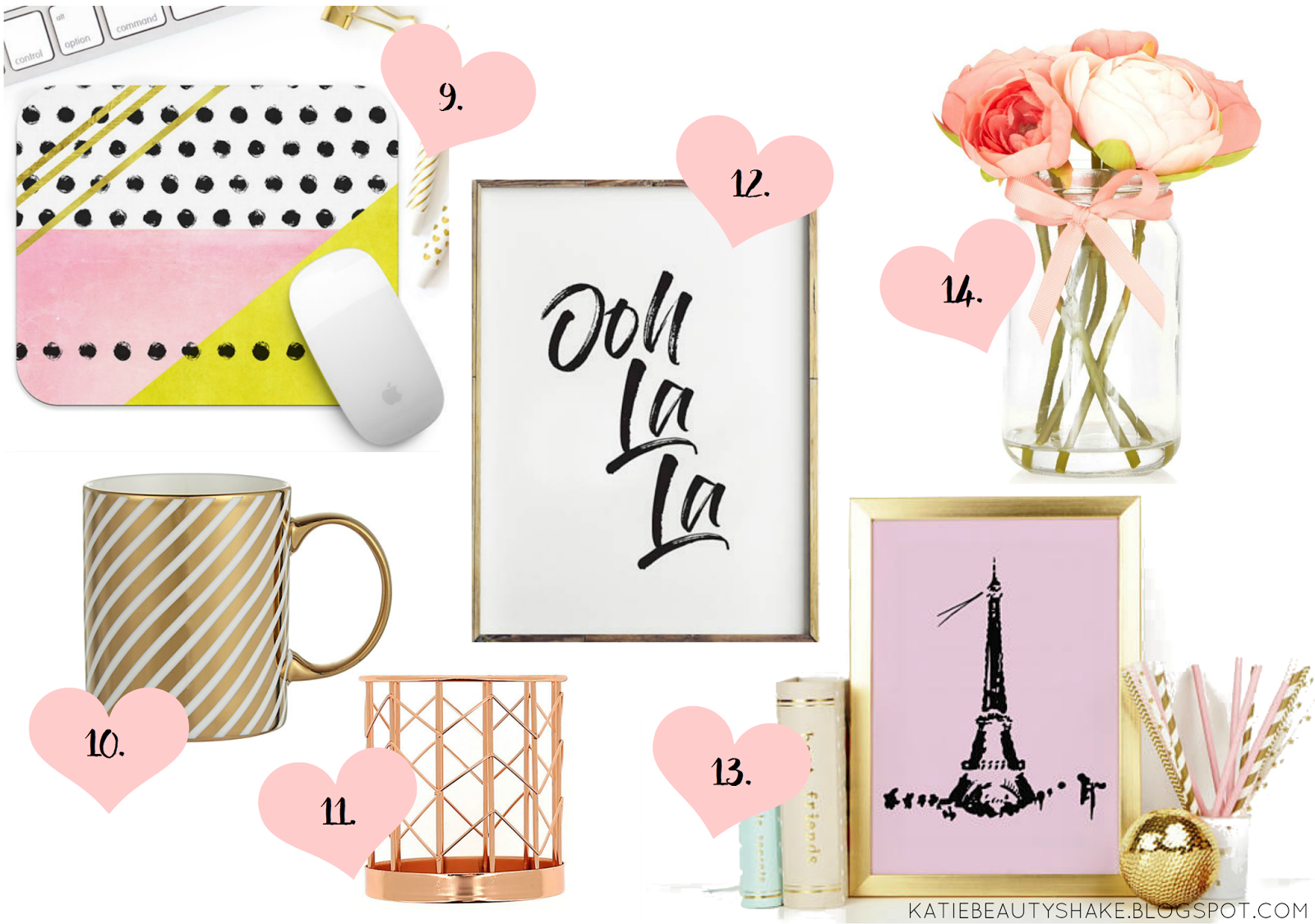 Katiebeautyshake Office Desk Finds Stationery Decor