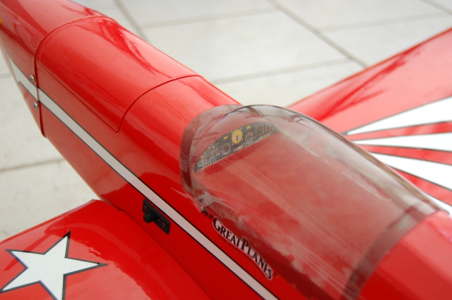 Baldacchino Aeromodello Super Sportster 60 Baldacchino Per Aereomodello Great Planes Super Sportster 60 - Ricambio Per Carlinga Size RC Airplane Kits - Foto 3