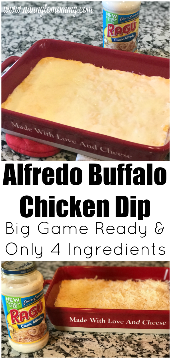 Alfredo Buffalo Chicken Dip Appetizer Recipe Nanny to Mommy