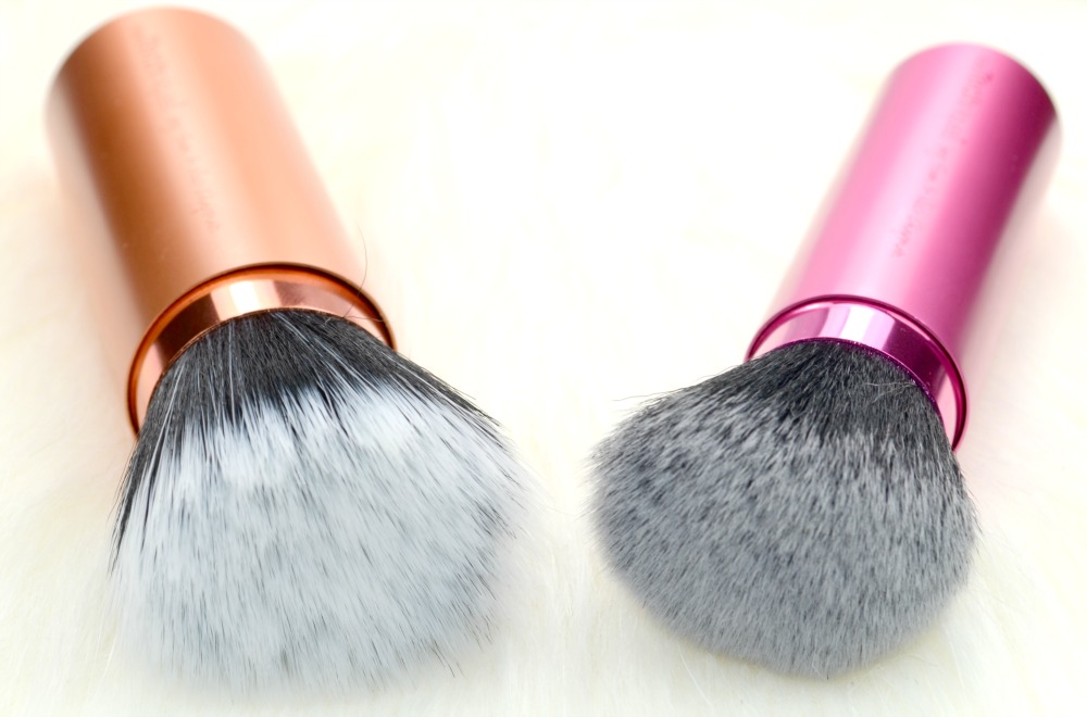 Real Techniques Retractable Bronzer Brush &amp; Kabuki Brush Review