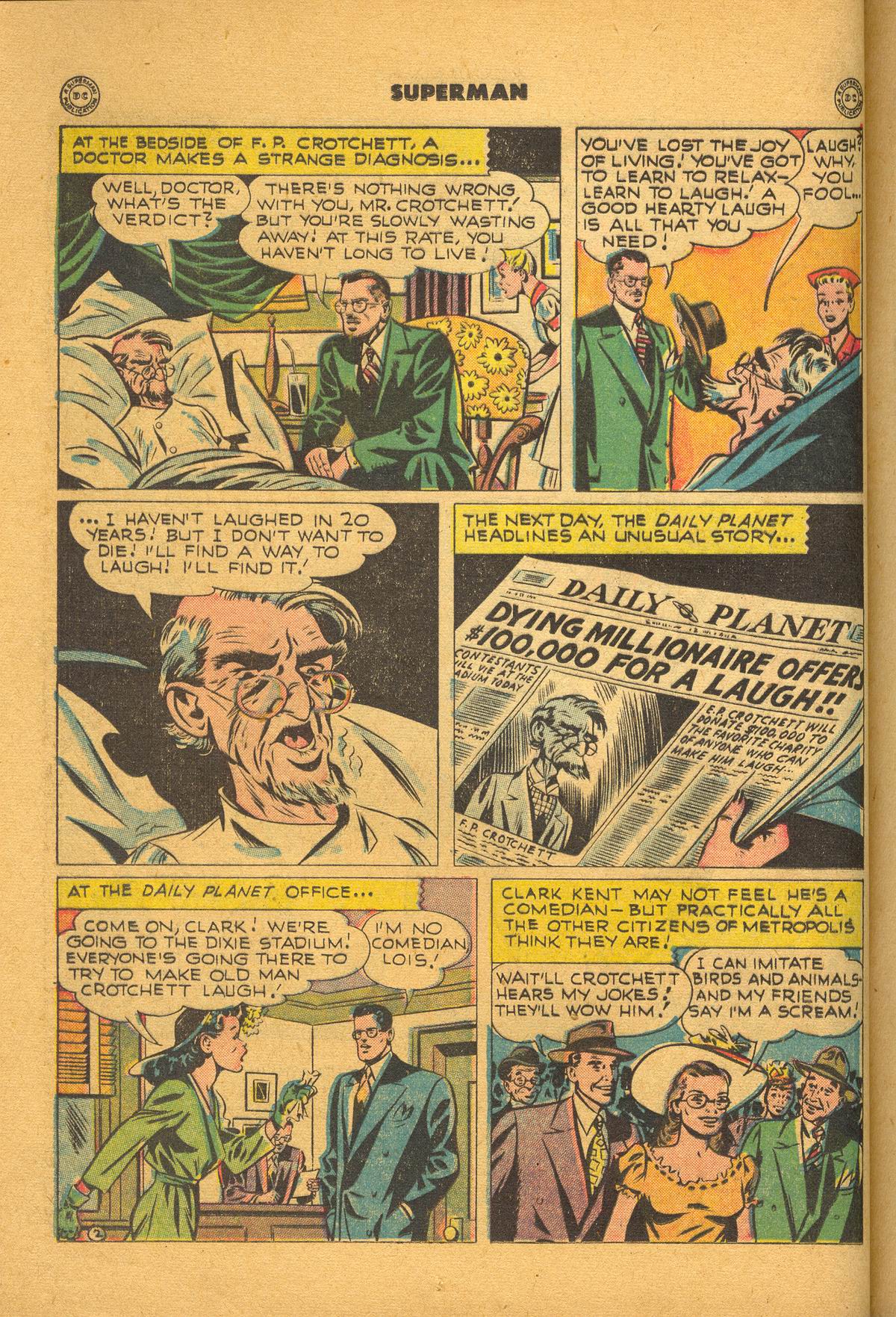 Read online Superman (1939) comic -  Issue #56 - 16