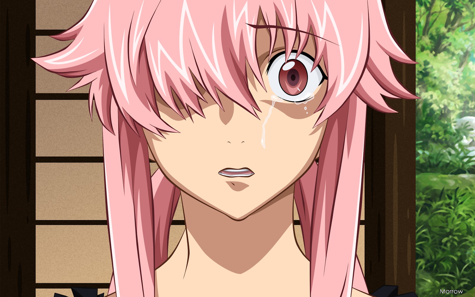 6. Yuno Gasai (Mirai Nikki) - wide 5