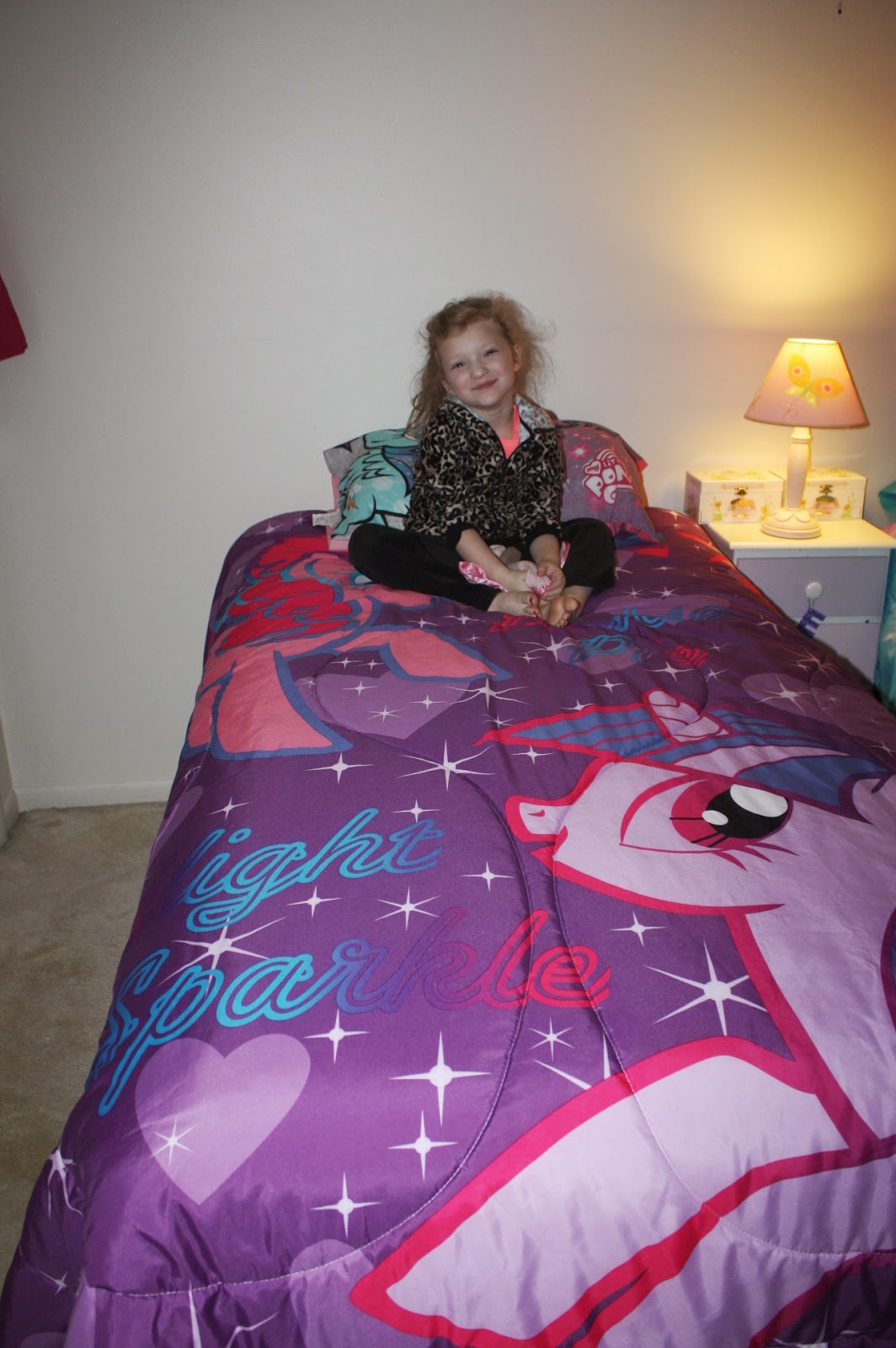 The Torres Family Big Girl Beds!