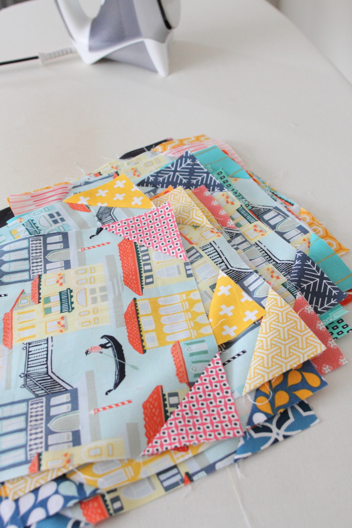 Macaron Quilts Venice Quilt Underway!