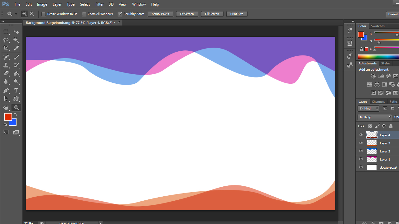 Download Template Background Bergelombang Format PSD Free Download Vector