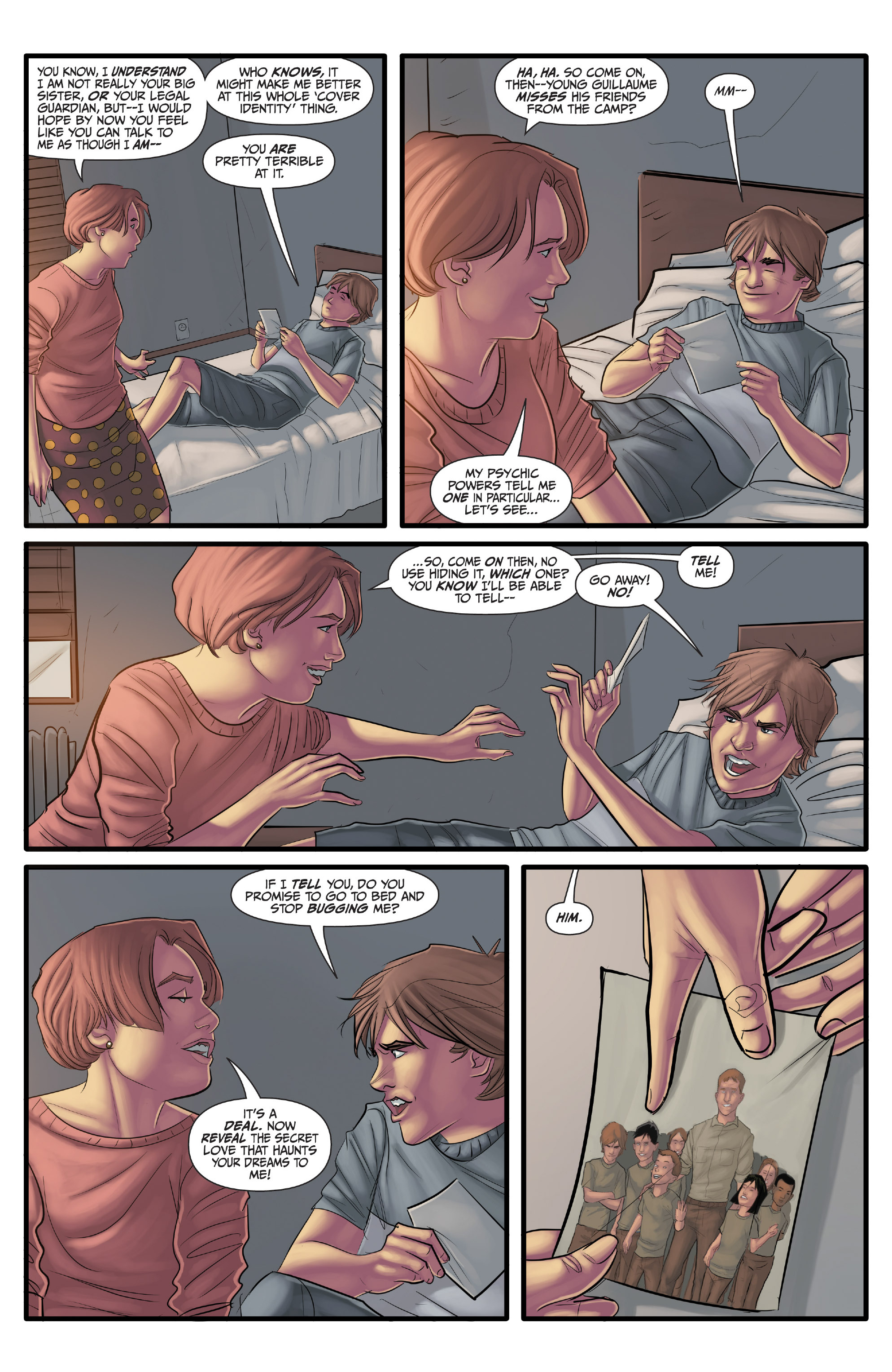 Read online Morning Glories comic -  Issue #41 - 4