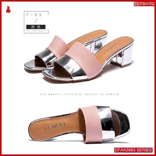DFAN3063S88 Sepatu Dw21 Hak Tahu Wanita Sepatu Hak BMGShop