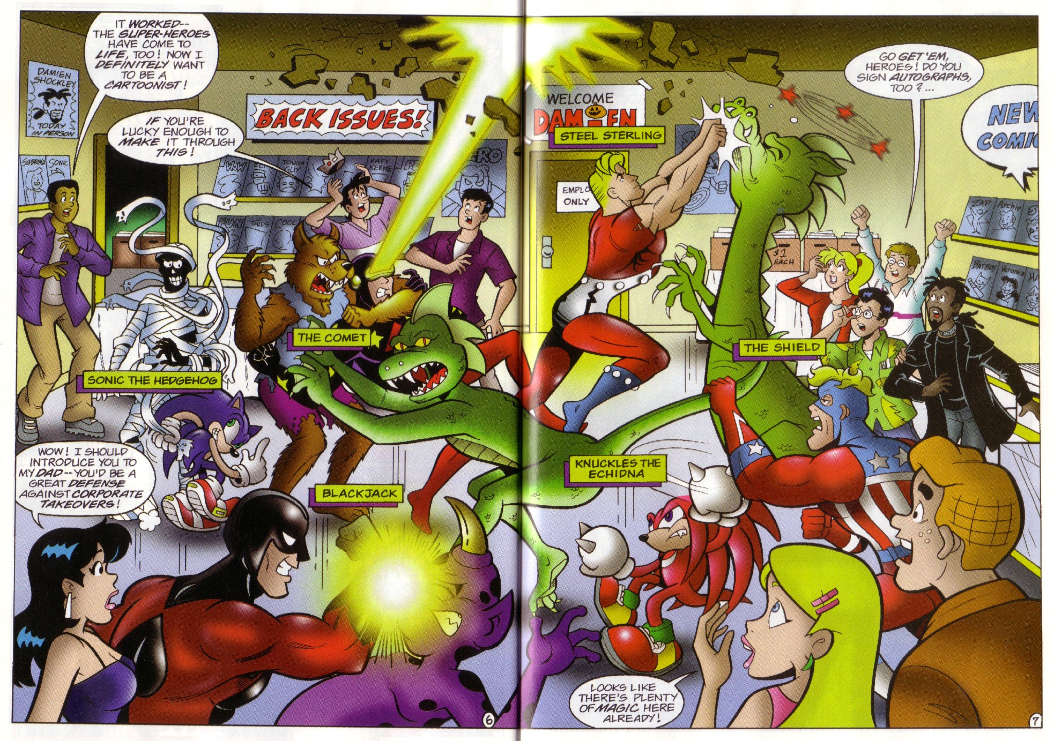 Read online Archie's Weird Mysteries 1999 comic -  Issue # Full - 8