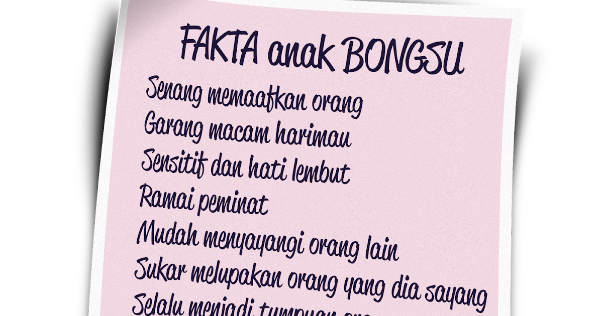 Ciri Ciri Anak Bongsu Lelaki Dalam Percintaan