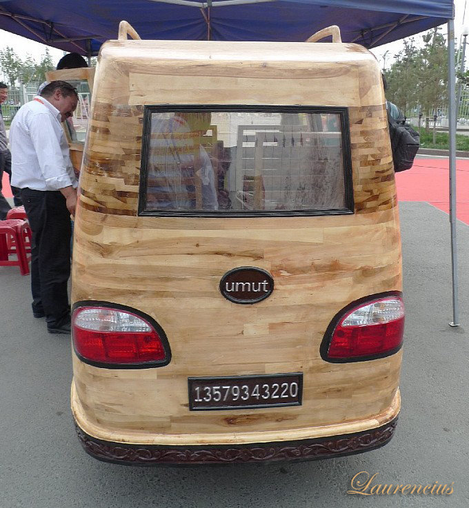 Foto Umut Mobil Kayu Bertenaga Listrik dari China - Laurencius