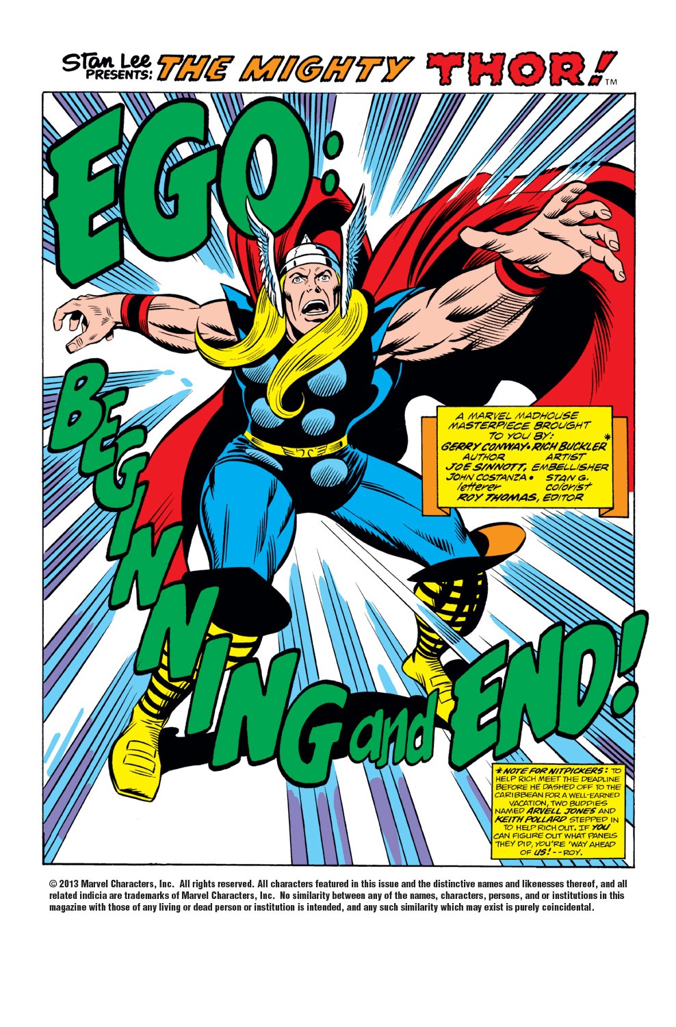 Read online Thor (1966) comic -  Issue #228 - 2