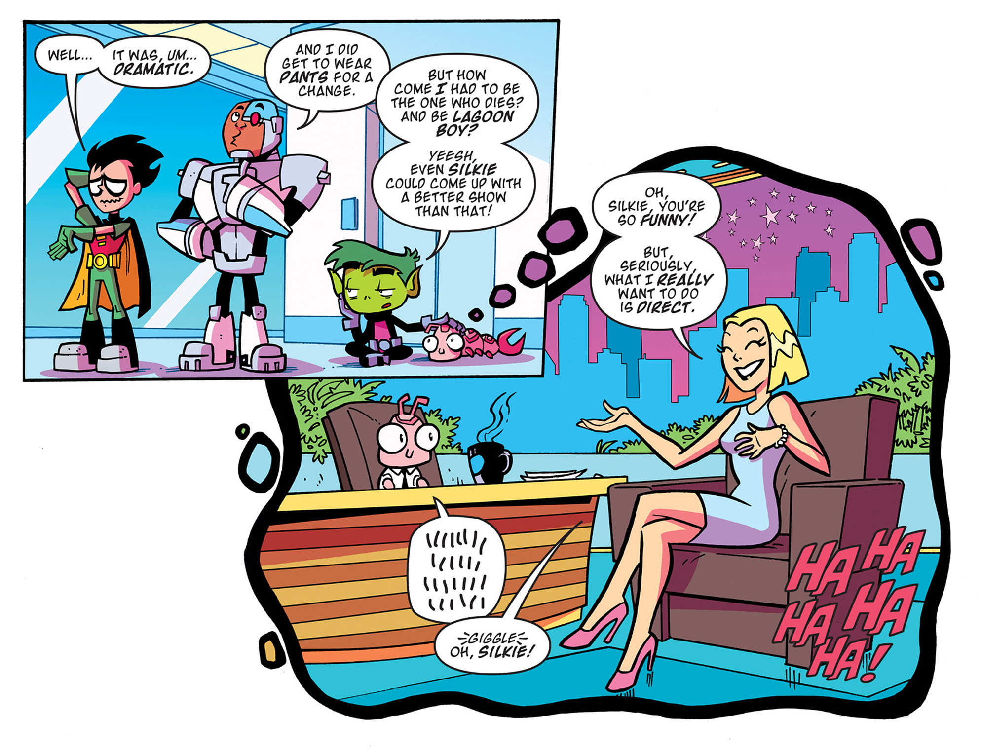 Read online Teen Titans Go! (2013) comic -  Issue #36 - 12