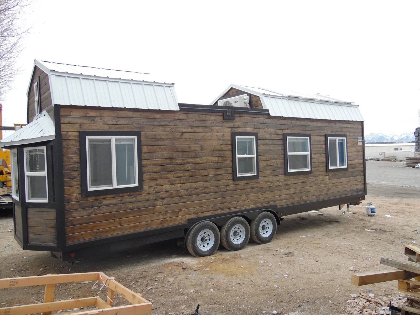 TINY HOUSE TOWN BarnStyle Tiny House From Upper Valley Tiny Homes