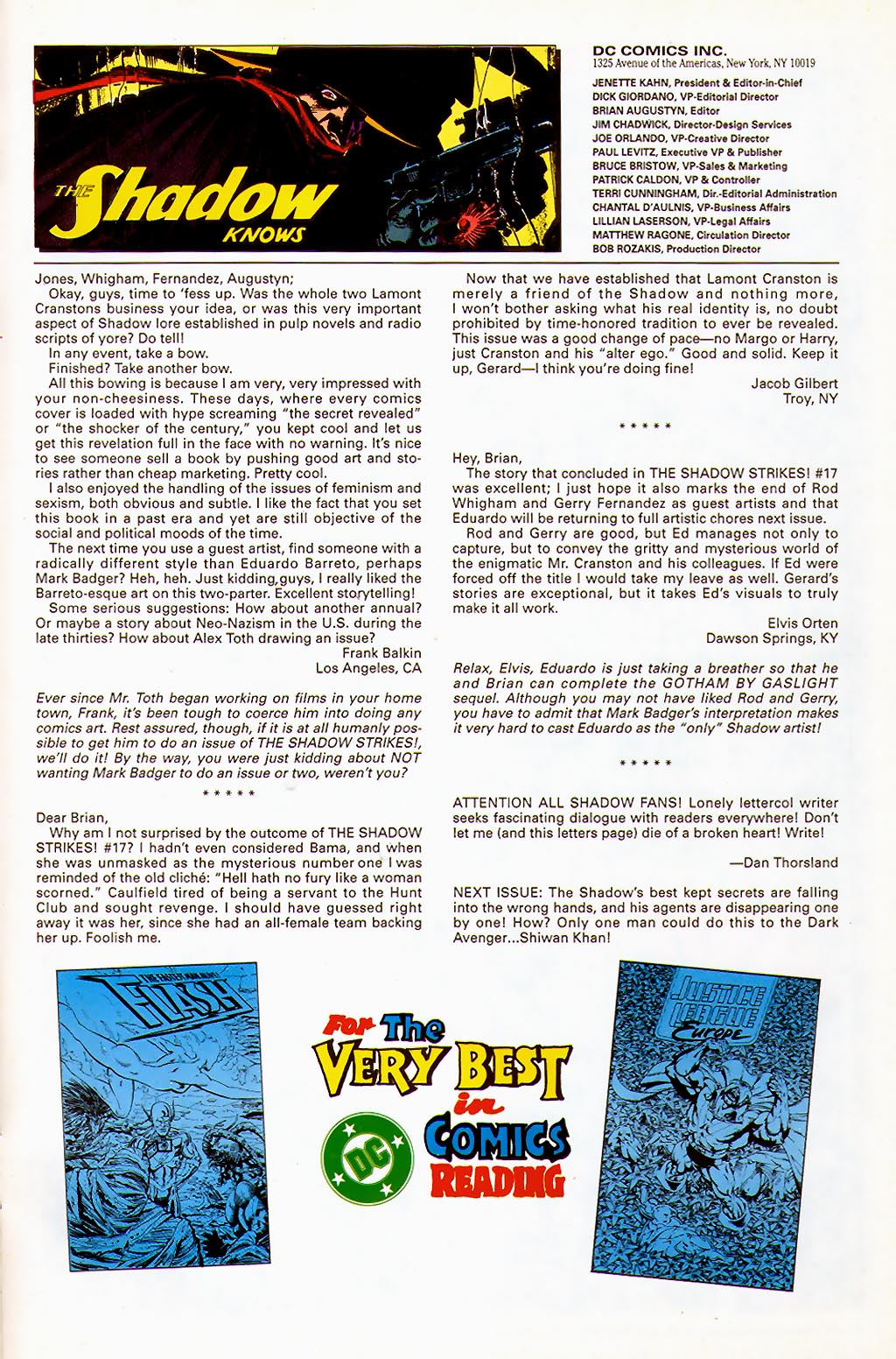 Read online The Shadow Strikes! comic -  Issue #20 - 25