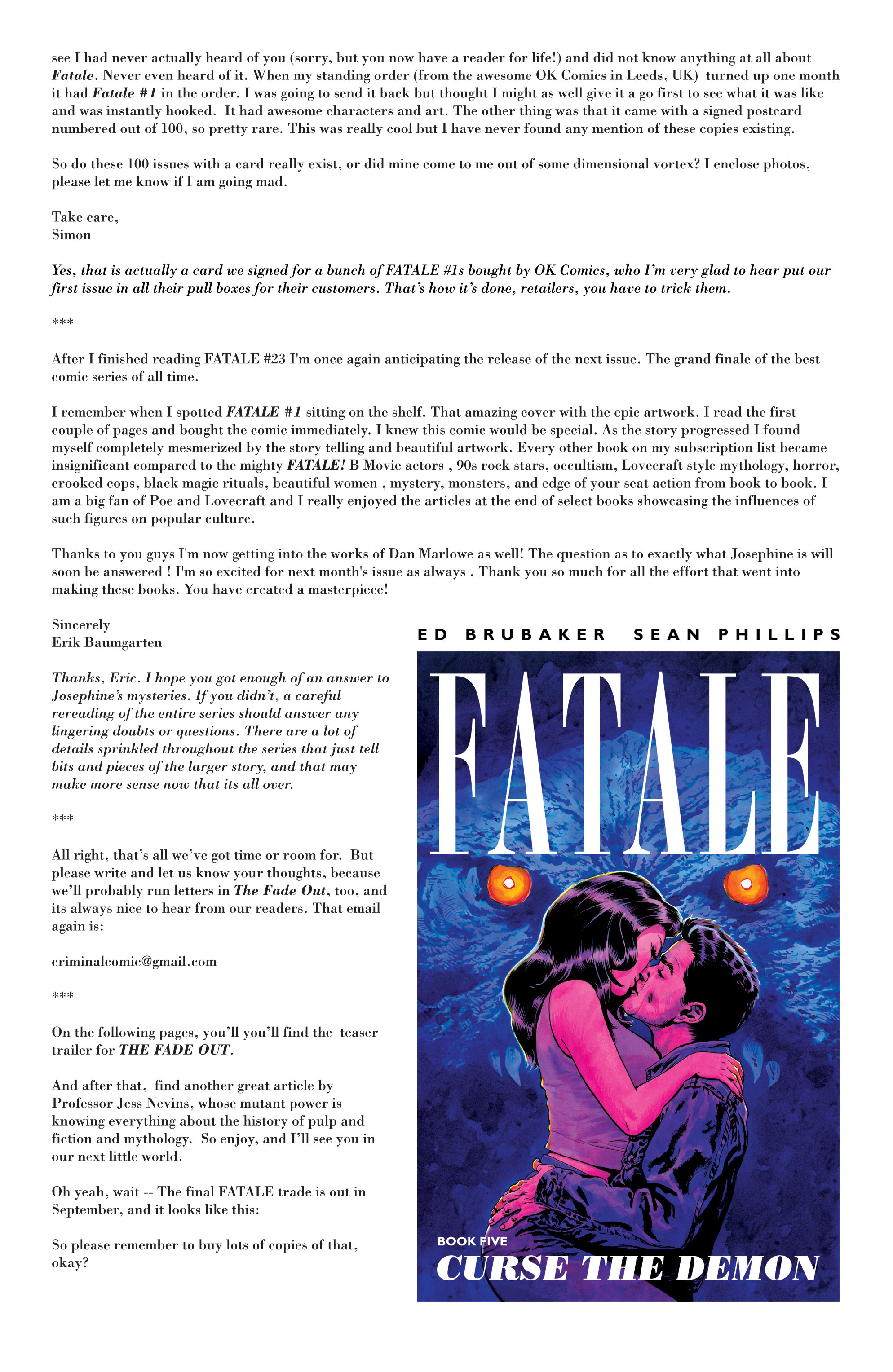 Read online Fatale comic -  Issue #24 - 38