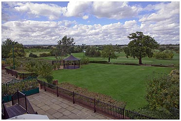 Stockbrook Manor view over the golf course