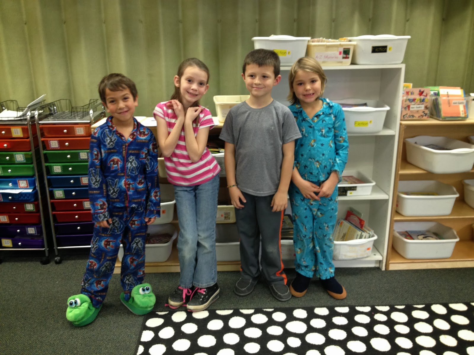 Fun in First Grade with Ms. Pietsch! Pajama Day!