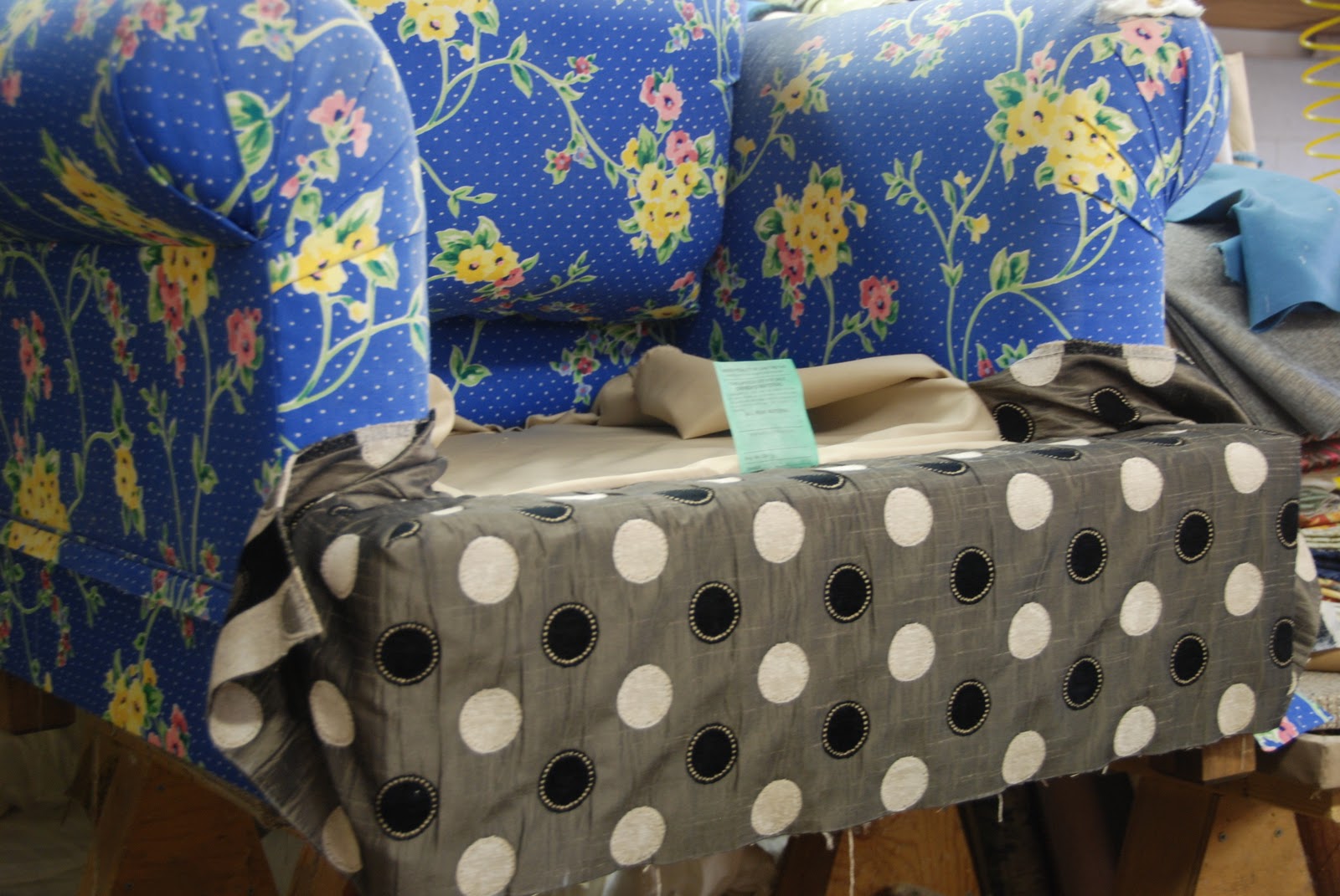 Pollins of Napa: Polka Dot Chairs
