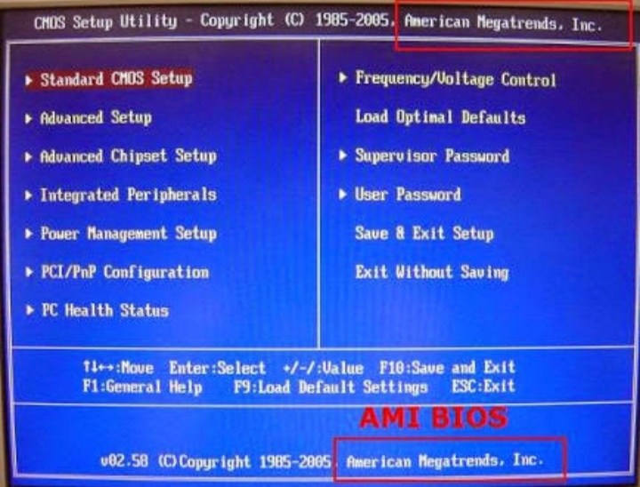 PENGERTIAN BUNYI BEEP PADA AMI BIOS