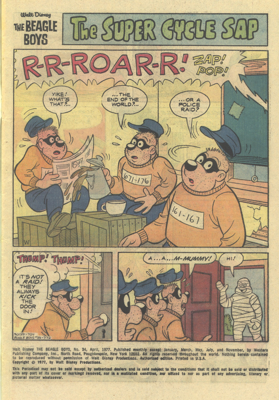 Read online Walt Disney THE BEAGLE BOYS comic -  Issue #34 - 3
