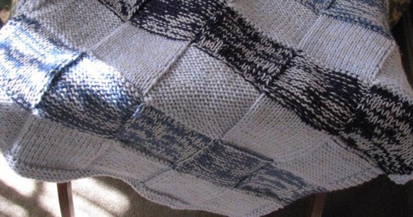 knitnscribble.com: Very easy baby blanket knitting pattern
