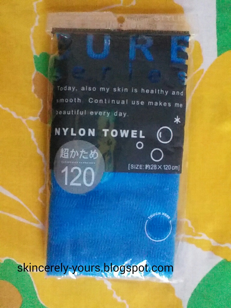 Skincerely Yours CURE Series Japanese Exfoliating Bath Towel