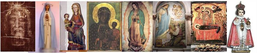Apariciones de Jesús y María a lo largo de los siglos.