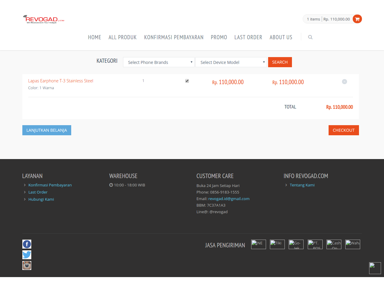 Aplikasi Toko Online Dengan Laravel 5 Download Source Code