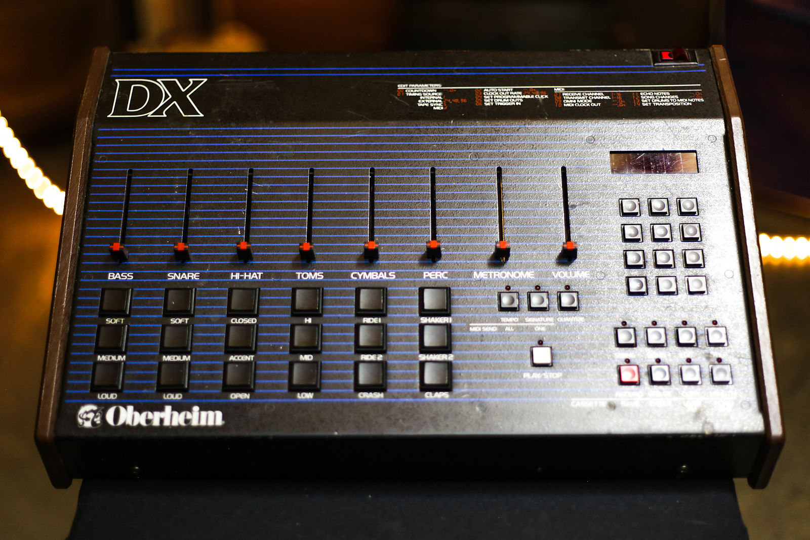 MATRIXSYNTH 1980'S OBERHEIM DX DRUM MACHINE
